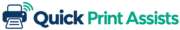 quick print assists logo